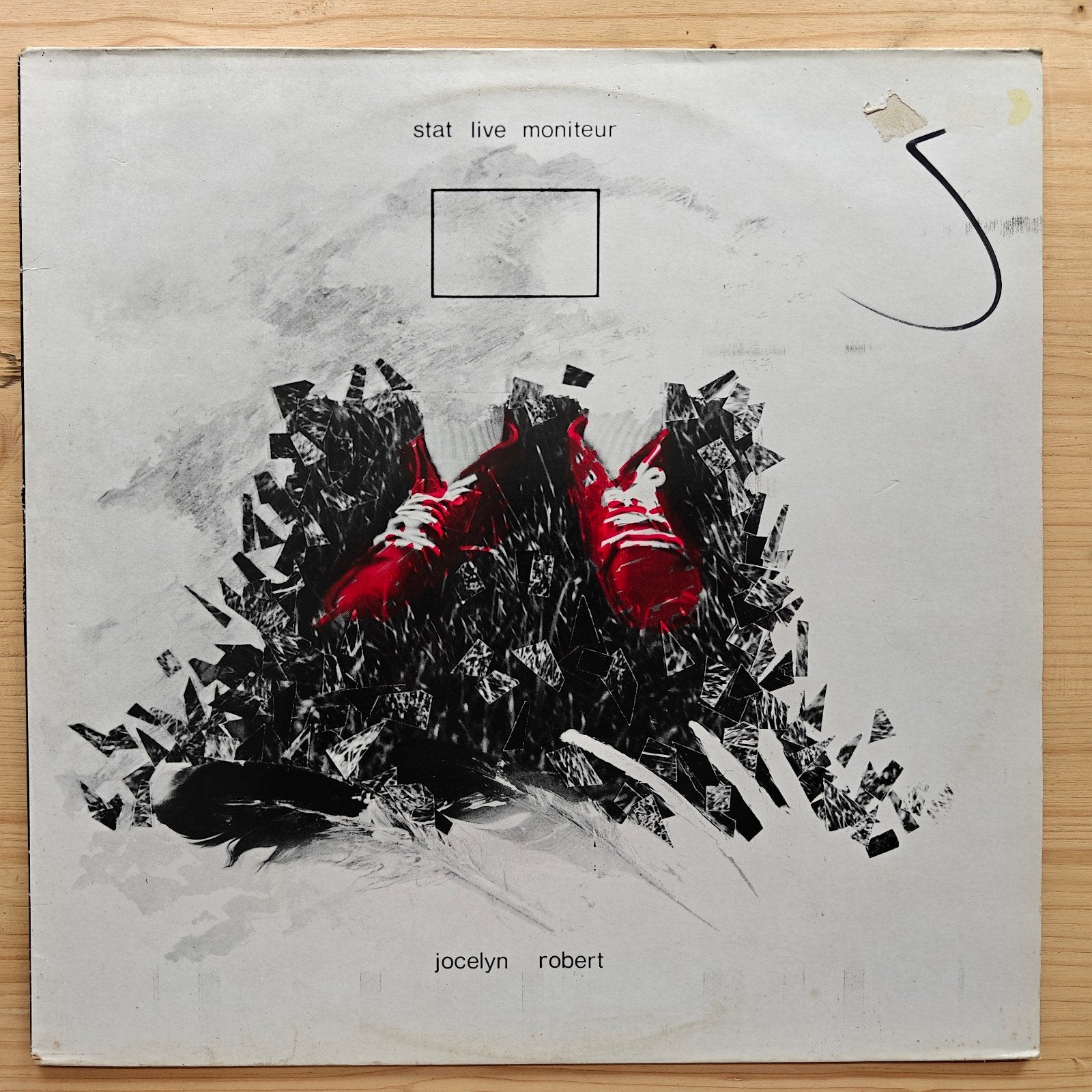 LP · Jocelyn Robert · Stat Live Moniteur, Inclusief binnenhoes, Ophalen of Verzenden, Zo goed als nieuw, 12 inch