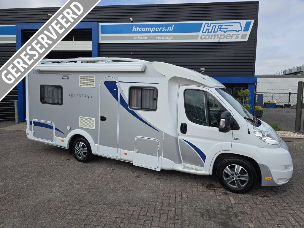 Dethleffs Advantage T6501B B.J. 2009 Nederlandse camper, Caravans en Kamperen, Standaard zit, Ringverwarming, Fiat, Tot en met 2
