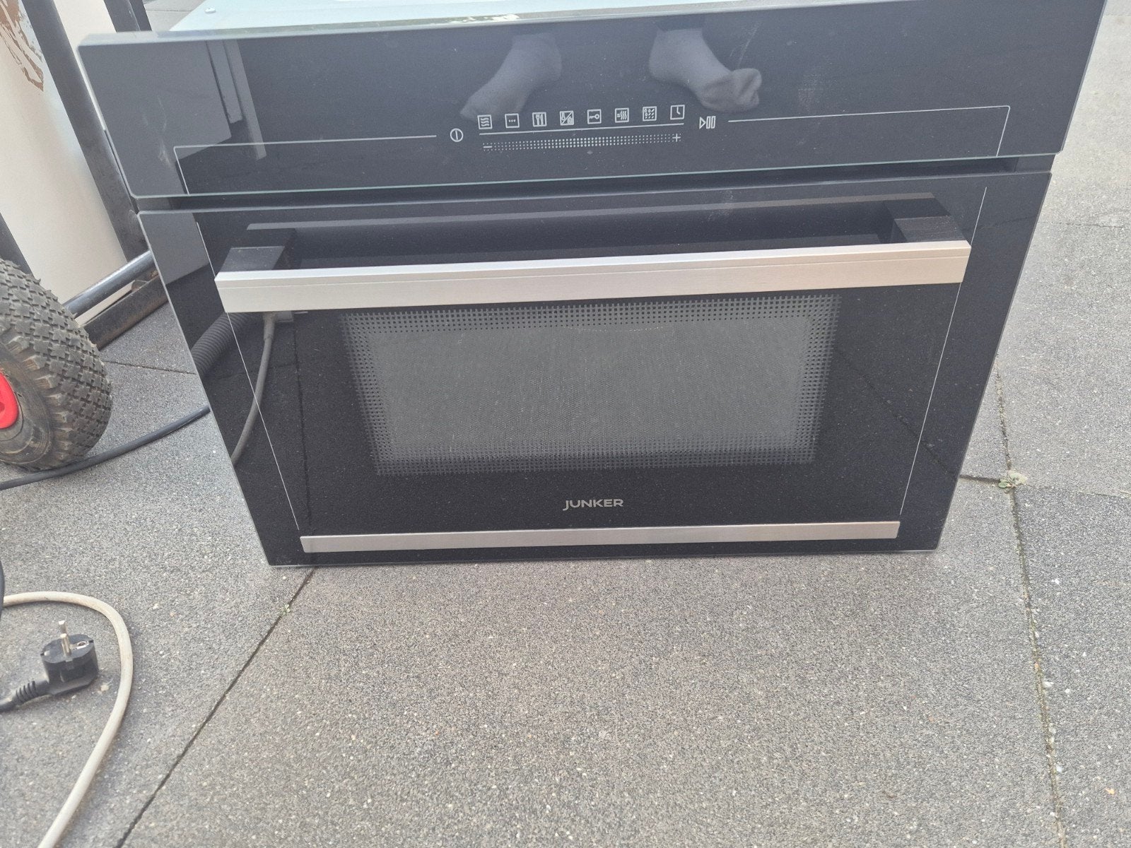 Nette Inbouw Combimagnetron - Zo goed als nieuw, Combimagnetron, 60 cm of meer, Ophalen of Verzenden, Zo goed als nieuw