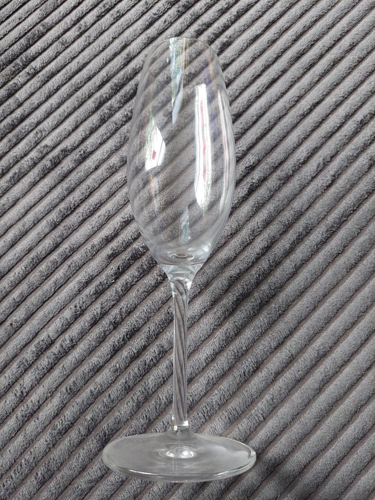 5x champagneglas Schott zwiesel, Ophalen, Glas of Glazen, Overige stijlen, Glas