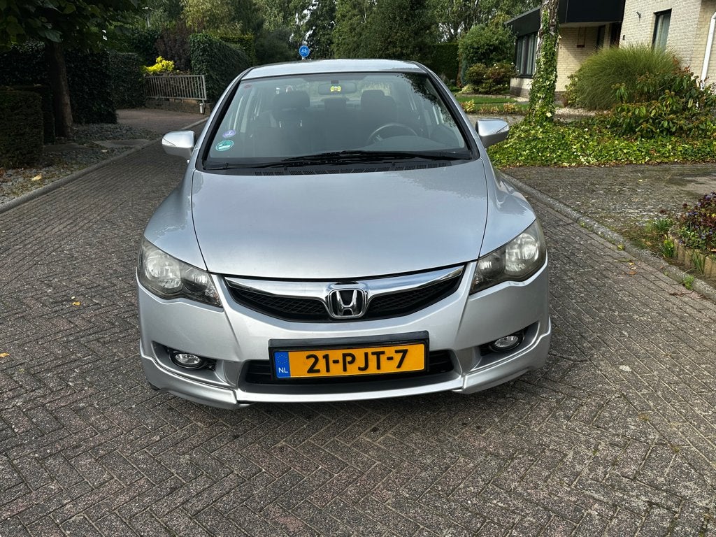 Honda Civic 1.3 Vtec Hybrid 4DR C-tr. 2011 Zilver/Grijs, Stof, Zwart, Origineel Nederlands, Metallic lak