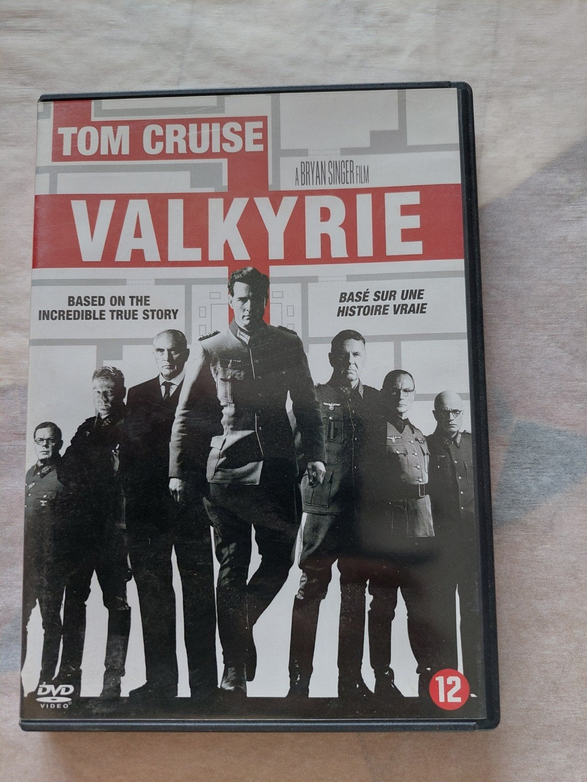 Valkyrie DVD - Tom Cruise - Gebaseerd op waargebeurd verhaal, Gebruikt, Nederlands, Inclusief doosje, Ophalen of Verzenden