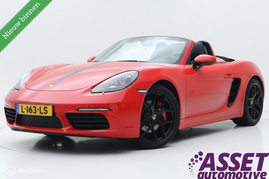 Porsche 718 Boxster 2.0 PDK 300pk elektr sportstoelen | 20", Auto's, Porsche, Automaat, Achterwielaandrijving, Gebruikt, 4 cilinders