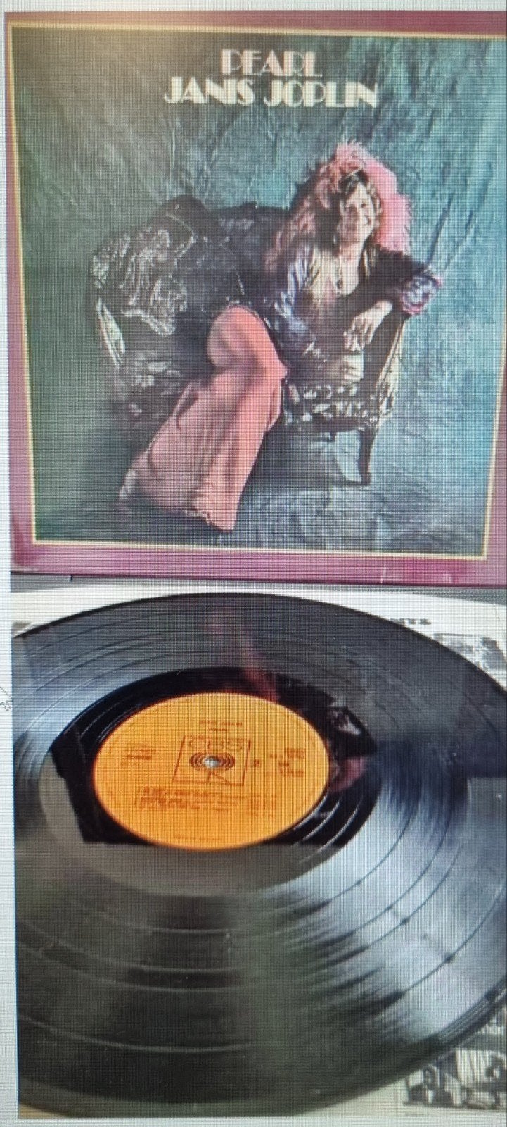 Janis Joplin - Pearl LP (Made in Holland), LP, Rock, Gebruikt, Originele persing