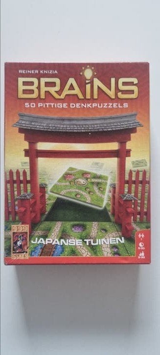 Brains: Japanse Tuinen - 999 Games, Een of twee spelers, Ophalen of Verzenden, Zo goed als nieuw, 999 Games