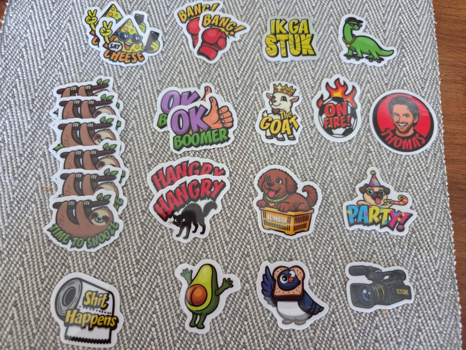 Sticker jacht Jumbo RUILEN, Ophalen, Nieuw, Sticker