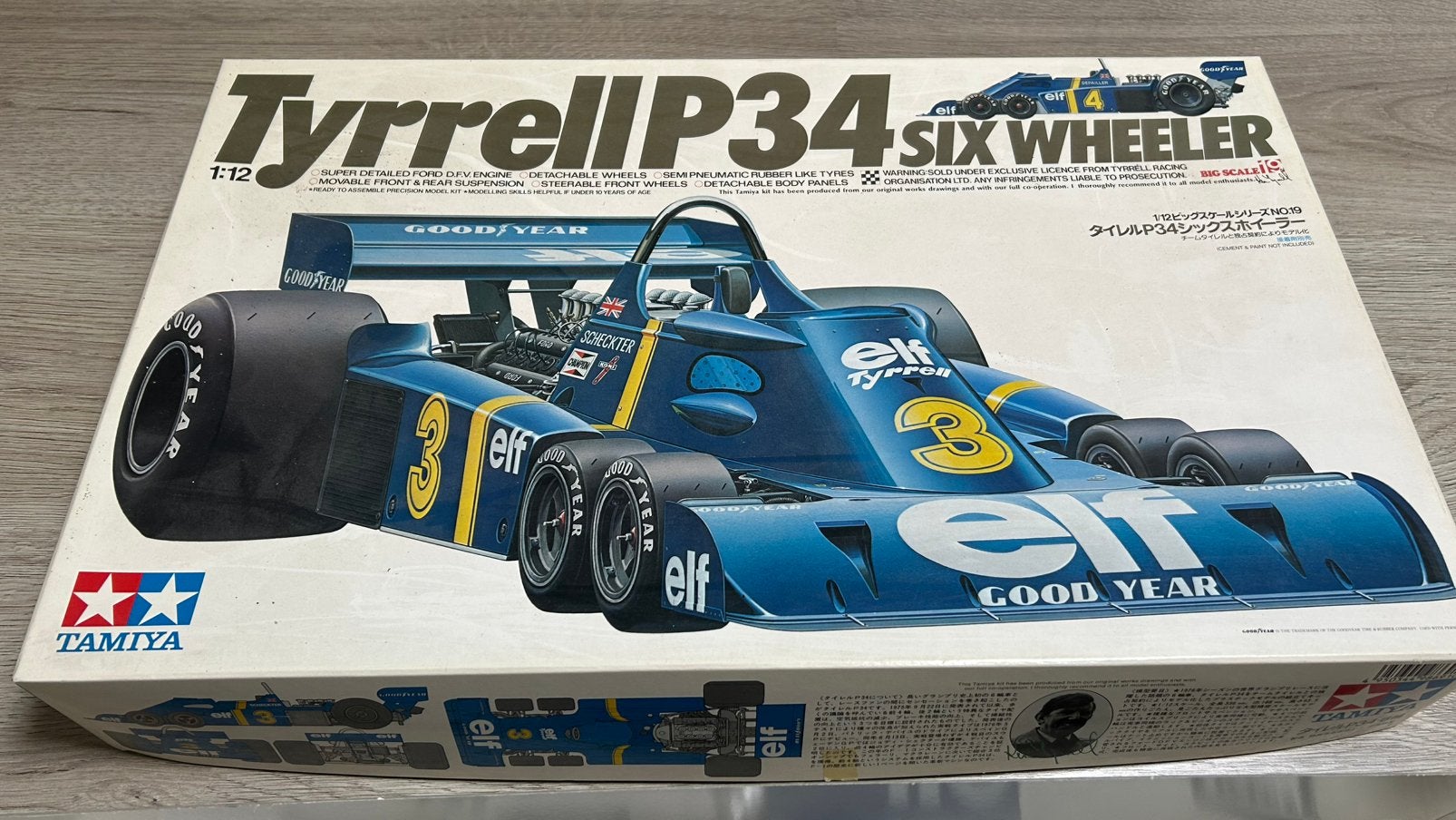 Tamiya 1/12 Tyrrell P34, Gebruikt, Auto, Groter dan 1:32, Ophalen of Verzenden