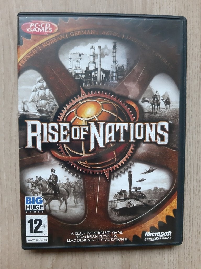 Rise of Nations, PC spel, Gebruikt, 1 speler, Ophalen of Verzenden, Strategie en Constructie