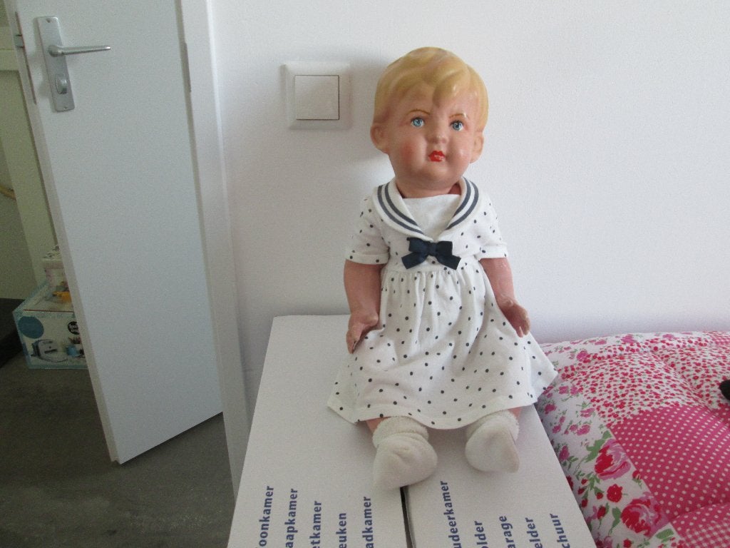 Wildebras pop uit jaren 1950/60., Ophalen, Gebruikt, Pop