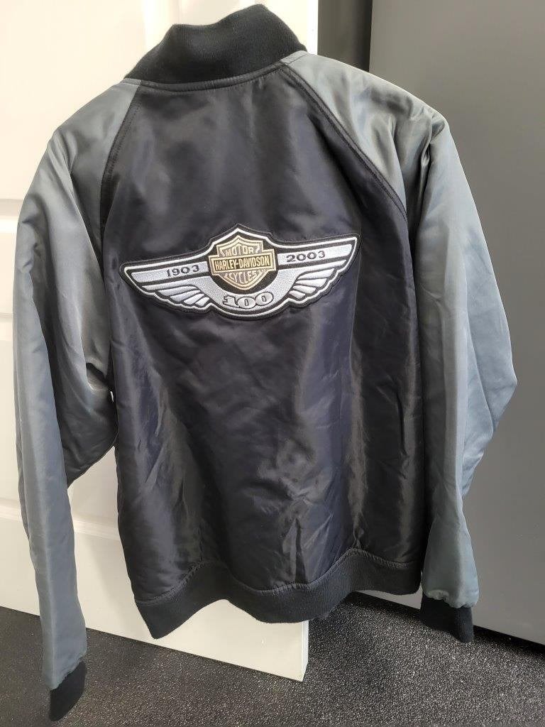Harley Davidson 100th anniversary Bomber jacked, Harley-Davidson, Jas | textiel, Dames, Ophalen of Verzenden