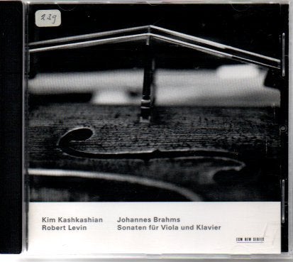 Brahms: Sonaten voor Viola en Klavier - Kim Kashkashian, Kamermuziek, Brahms, Ophalen of Verzenden, Zo goed als nieuw