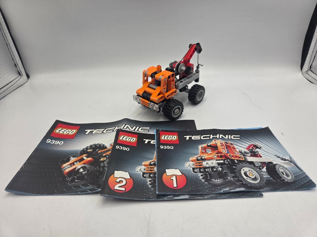 Lego Technic 9390 Mini Tow Truck, Kinderen en Baby's, Speelgoed | Duplo en Lego, Lego, Compleet, Ophalen of Verzenden, Zo goed als nieuw