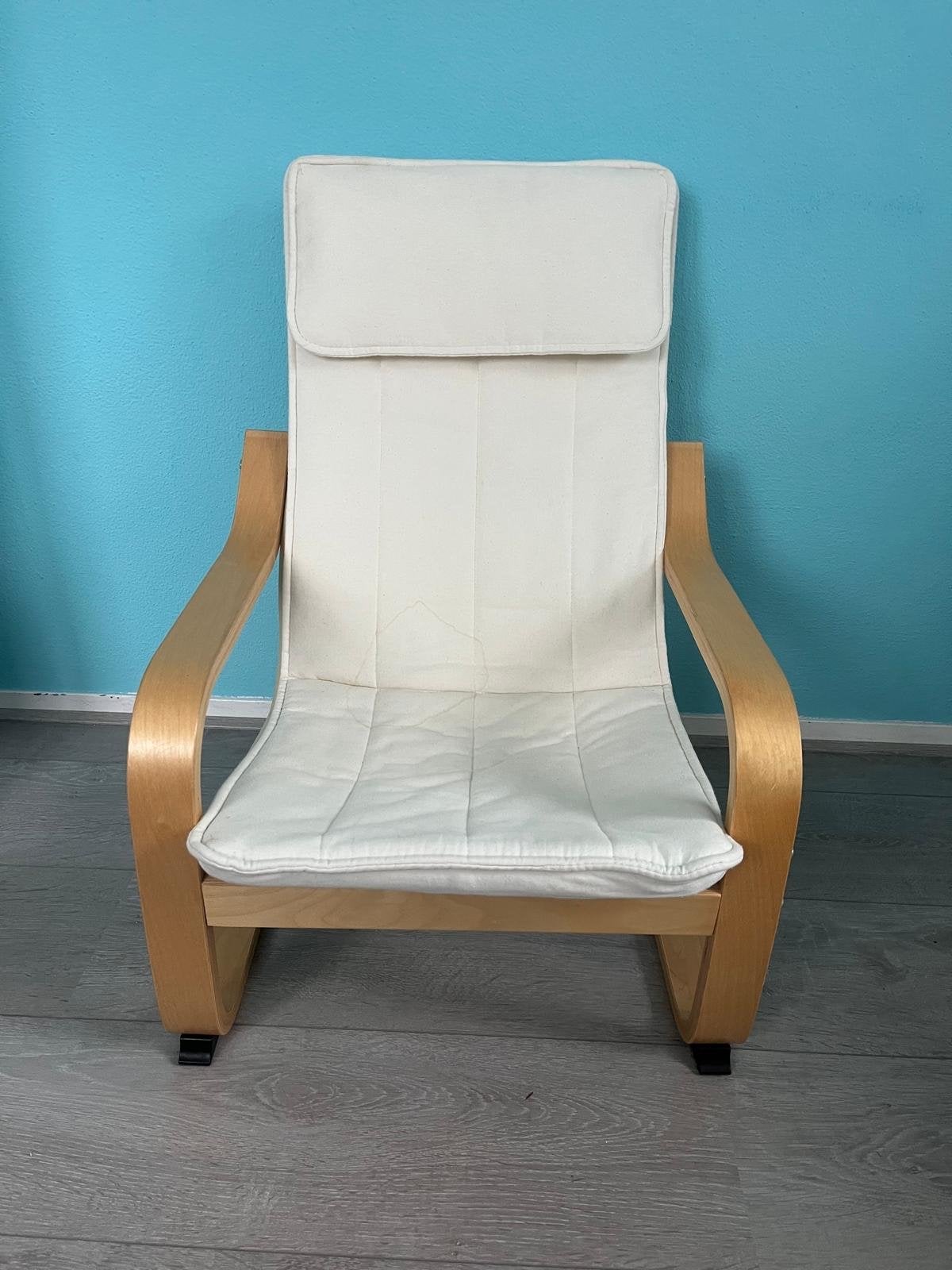Ikea Poäng kinderstoel met lichte gebruikssporen, Kinderen en Baby's, Ophalen, Gebruikt, Overige typen