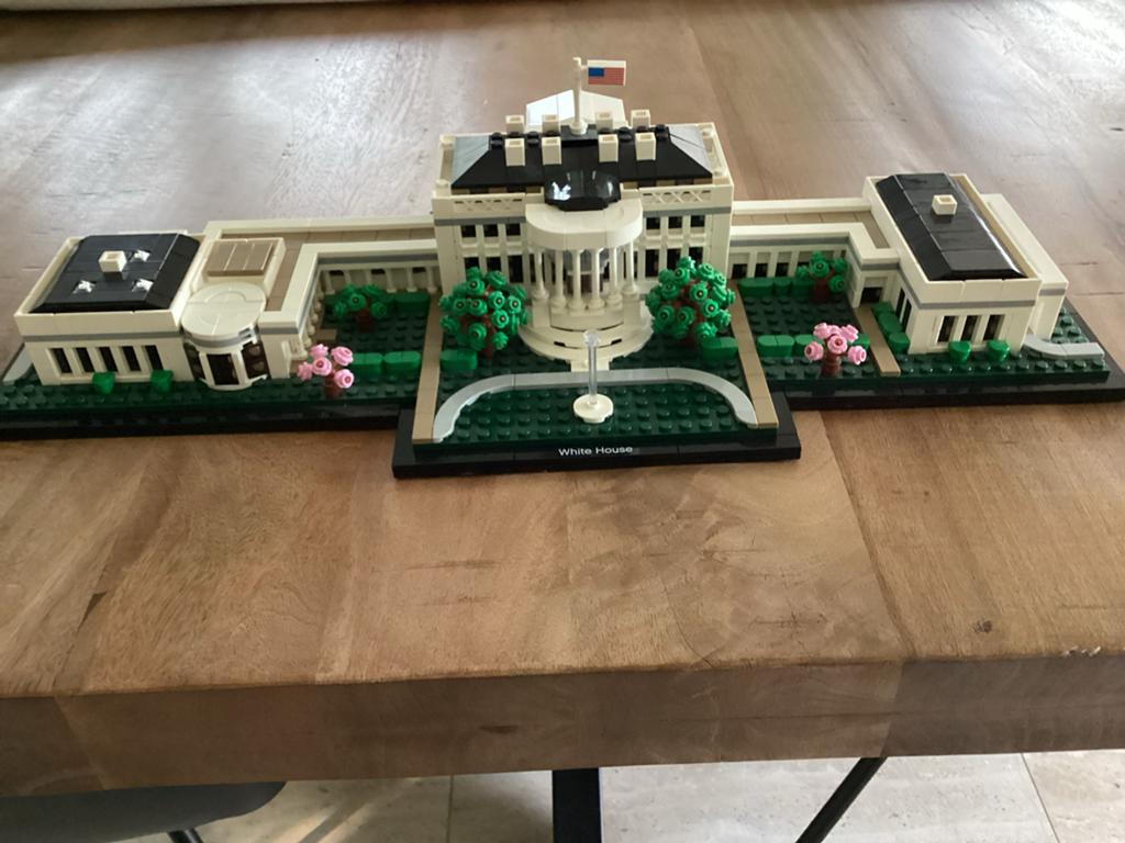 LEGO Architecture HET WITTE HUIS - Zo goed als nieuw, Hobby en Vrije tijd, Modelbouw | Figuren en Diorama's, Ophalen of Verzenden