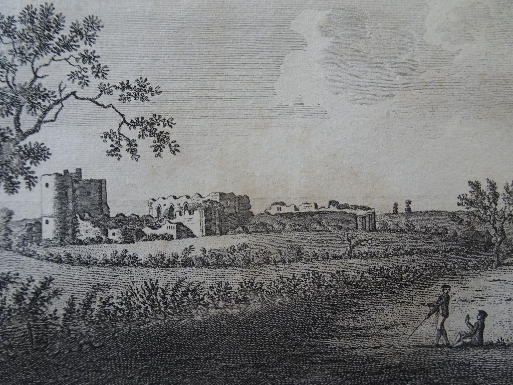 ets Saltwood castle Kent, Engeland, S. Hooper, 1784, Architectuur, Origineel, 1700 - 1799, Verzenden
