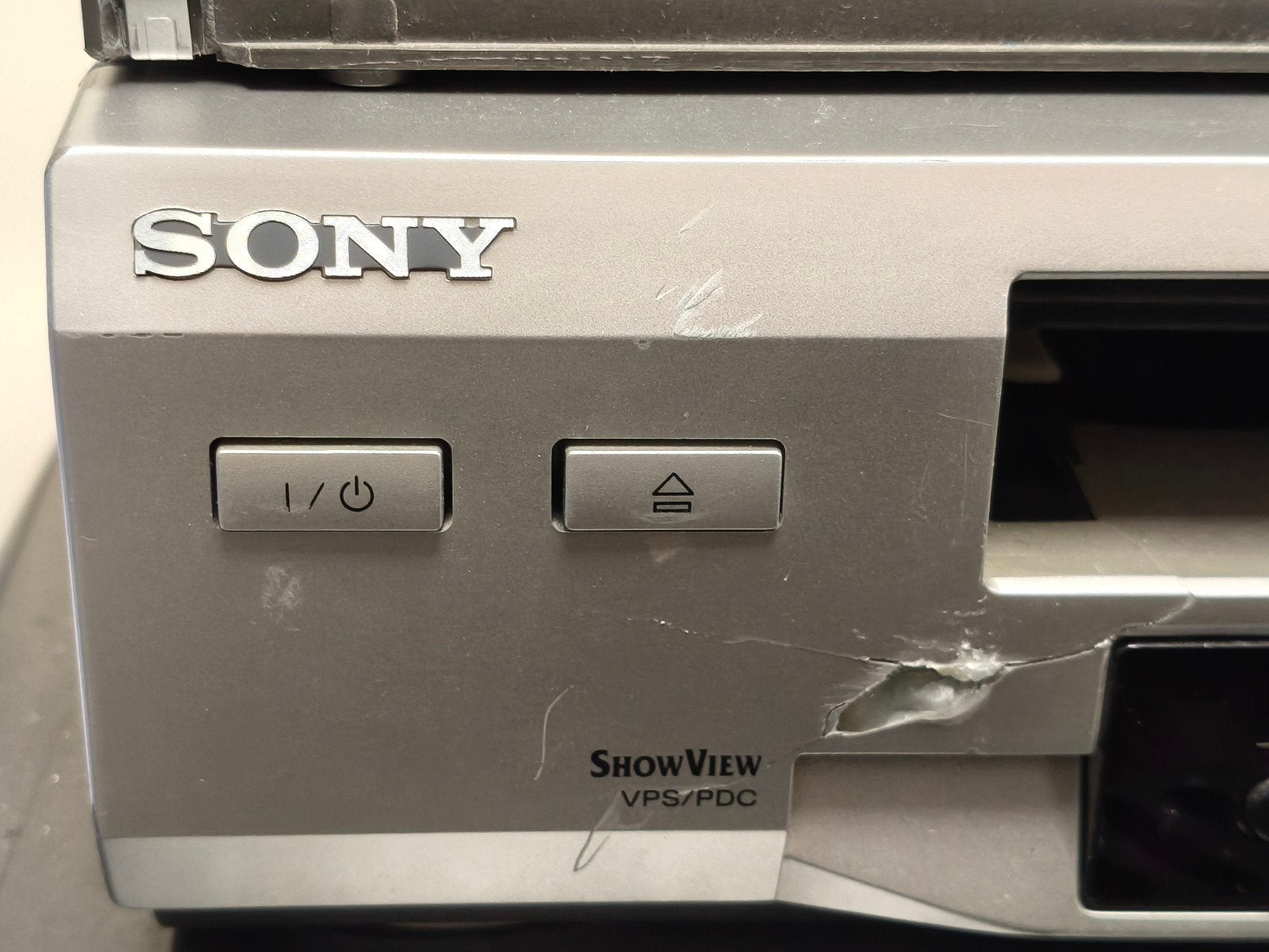 Sony VHS videospeler- werkend, Ophalen, Gebruikt, VHS-speler of -recorder