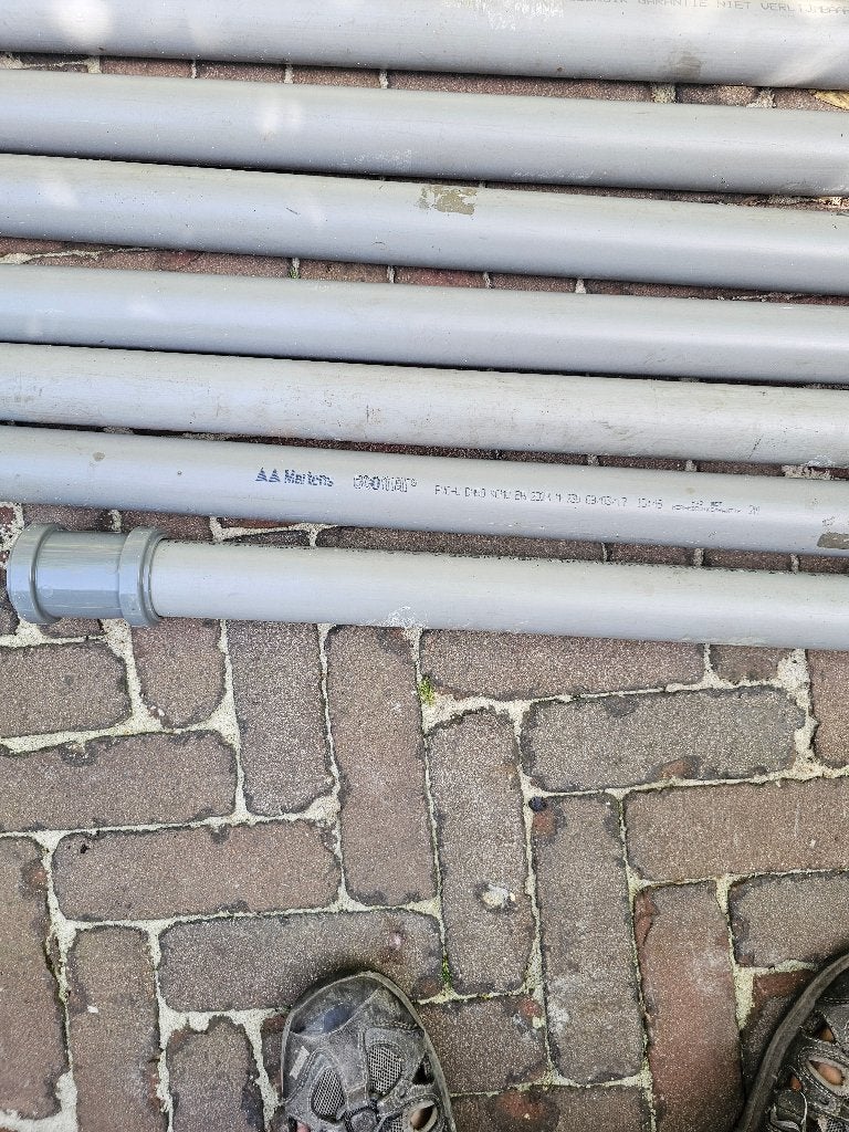pvc buis, Doe-het-zelf en Verbouw, Pvc, 6 meter of meer, Ophalen of Verzenden, Zo goed als nieuw