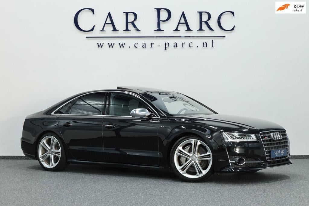 Audi S8 4.0 TFSI quattro KERAMISCH/NACHTZICHT/LUCHTV/SOFTCLO, Auto's, Automaat, Adaptive Cruise Control, Gebruikt, 8 cilinders