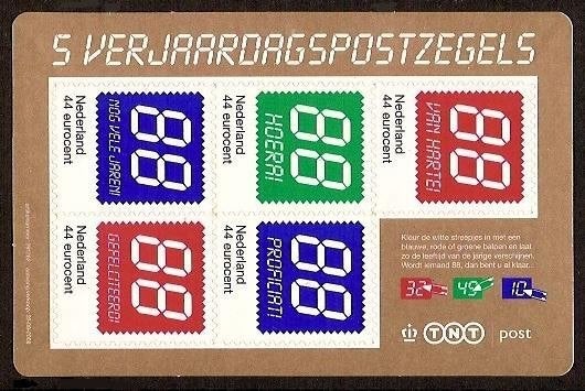 Nederland NVPH nr 2671 postfris Verjaardagszegels 2009, Postzegels en Munten, Postzegels | Nederland, Ophalen of Verzenden, Na 1940