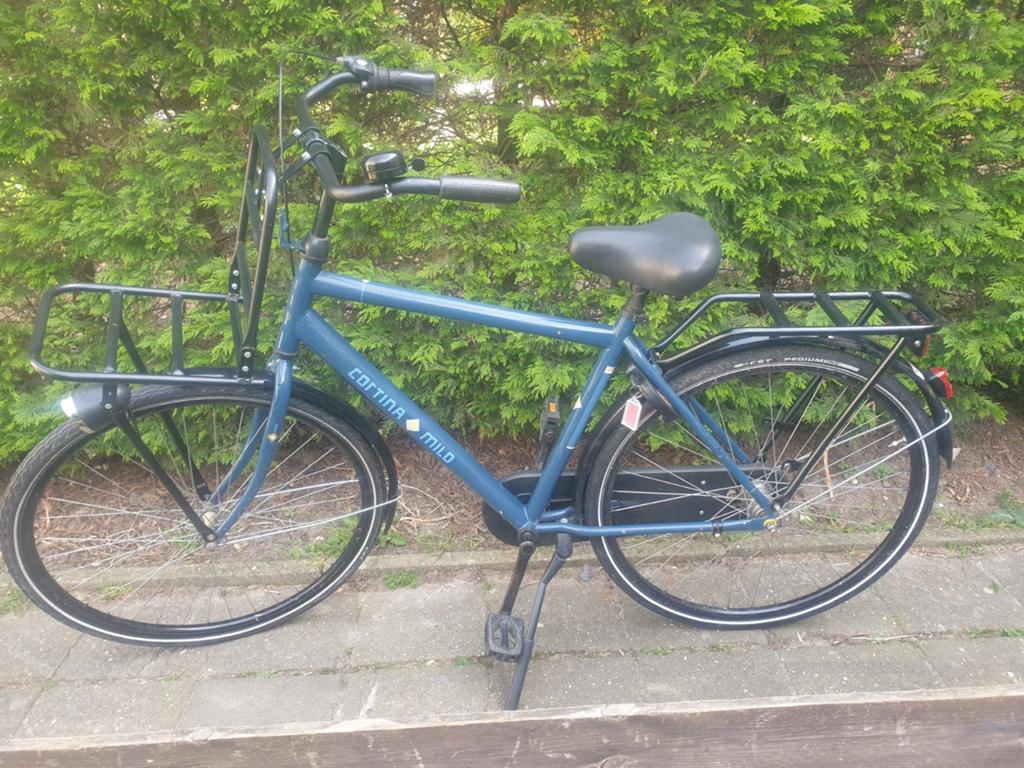 Cortina milo (28 inch), Fietsen en Brommers, Fietsen | Dames | Damesfietsen, Terugtraprem, Gebruikt, Versnellingen, Ophalen
