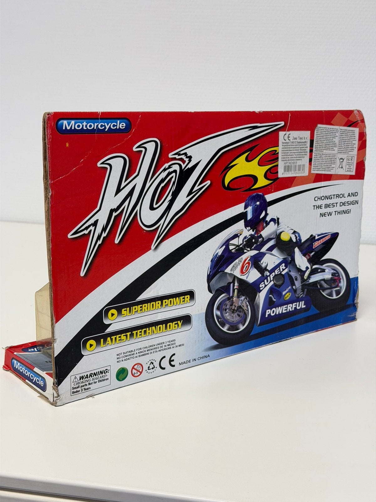 Vintage Speedy Superior Speelgoed Motor 39cm Nieuw jongtoys, P, P, P, Nieuw