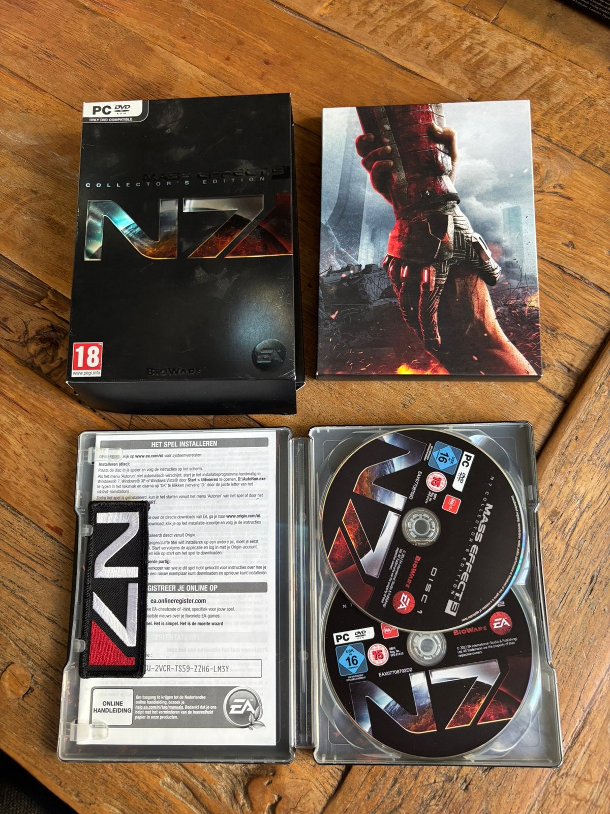 Mass Effect 3 N7 Collectors Edition ( 2012), Ophalen of Verzenden, Gebruikt
