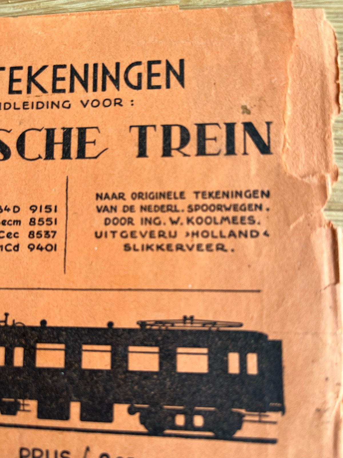 Bouwtekeningen Modelspoorbaan - Elektrische Trein & Goederen, Ophalen of Verzenden, Gebruikt, Boek, Tijdschrift of Catalogus, NS