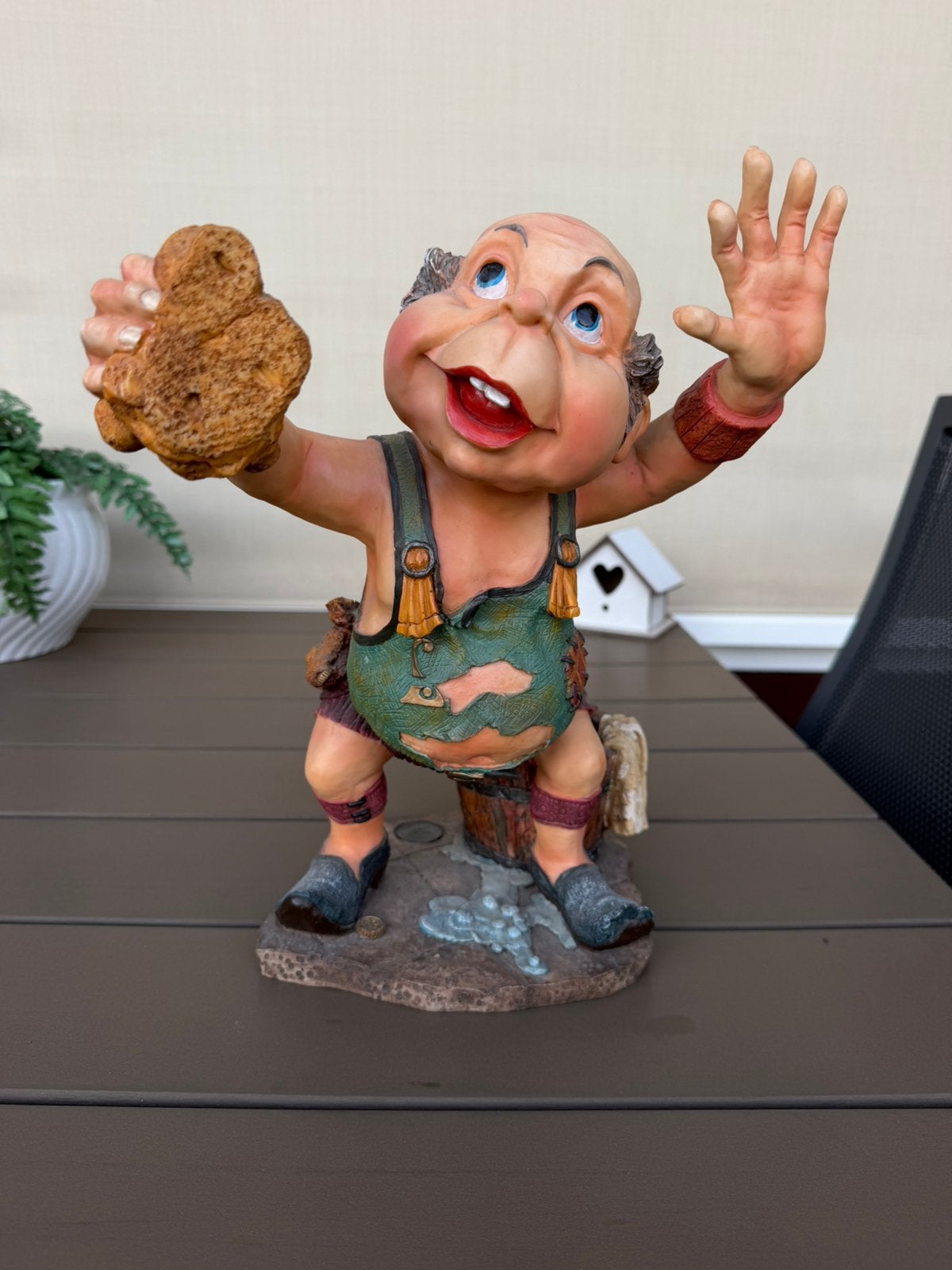 Efteling Laaf beeldje - Lapper (1999) - Uitstekende staat!, Verzamelen, Ophalen of Verzenden, Zo goed als nieuw, Beeldje of Poppetje