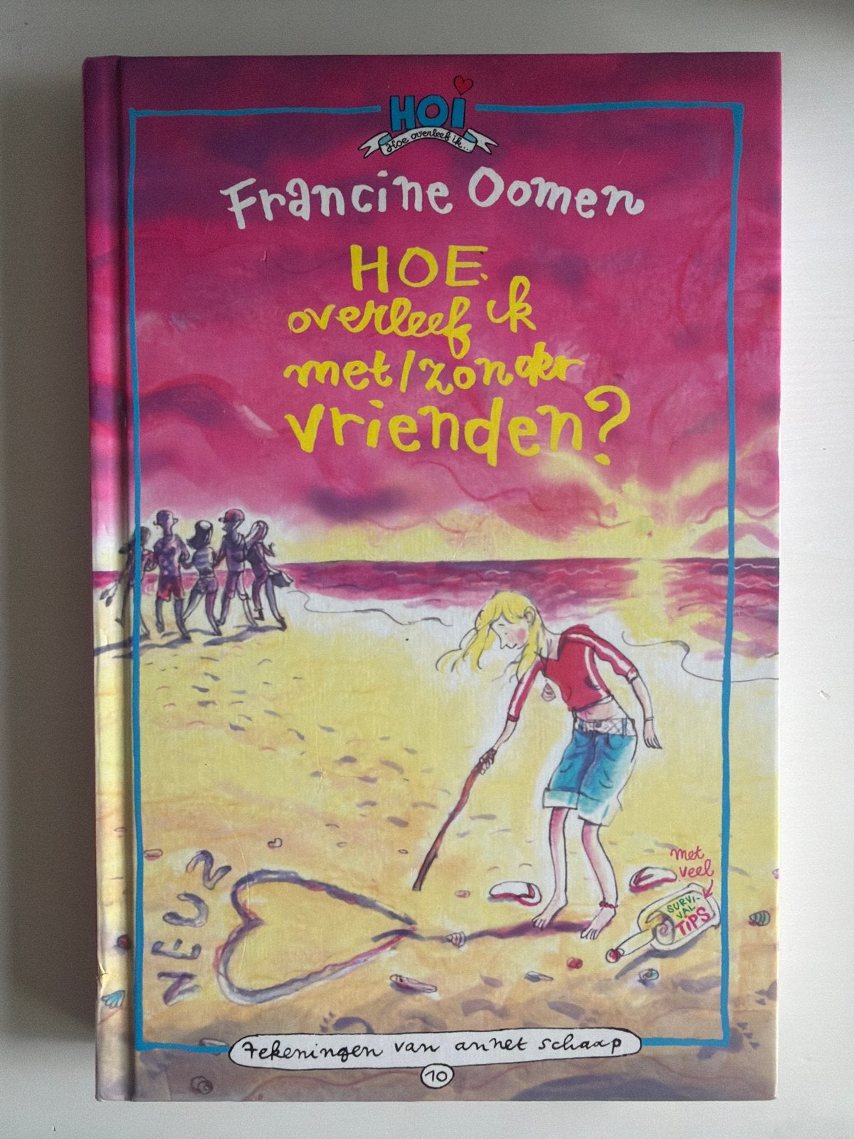 Hoe overleef ik met/zonder vrienden? - Francine Oomen, Ophalen of Verzenden, Zo goed als nieuw, Fictie