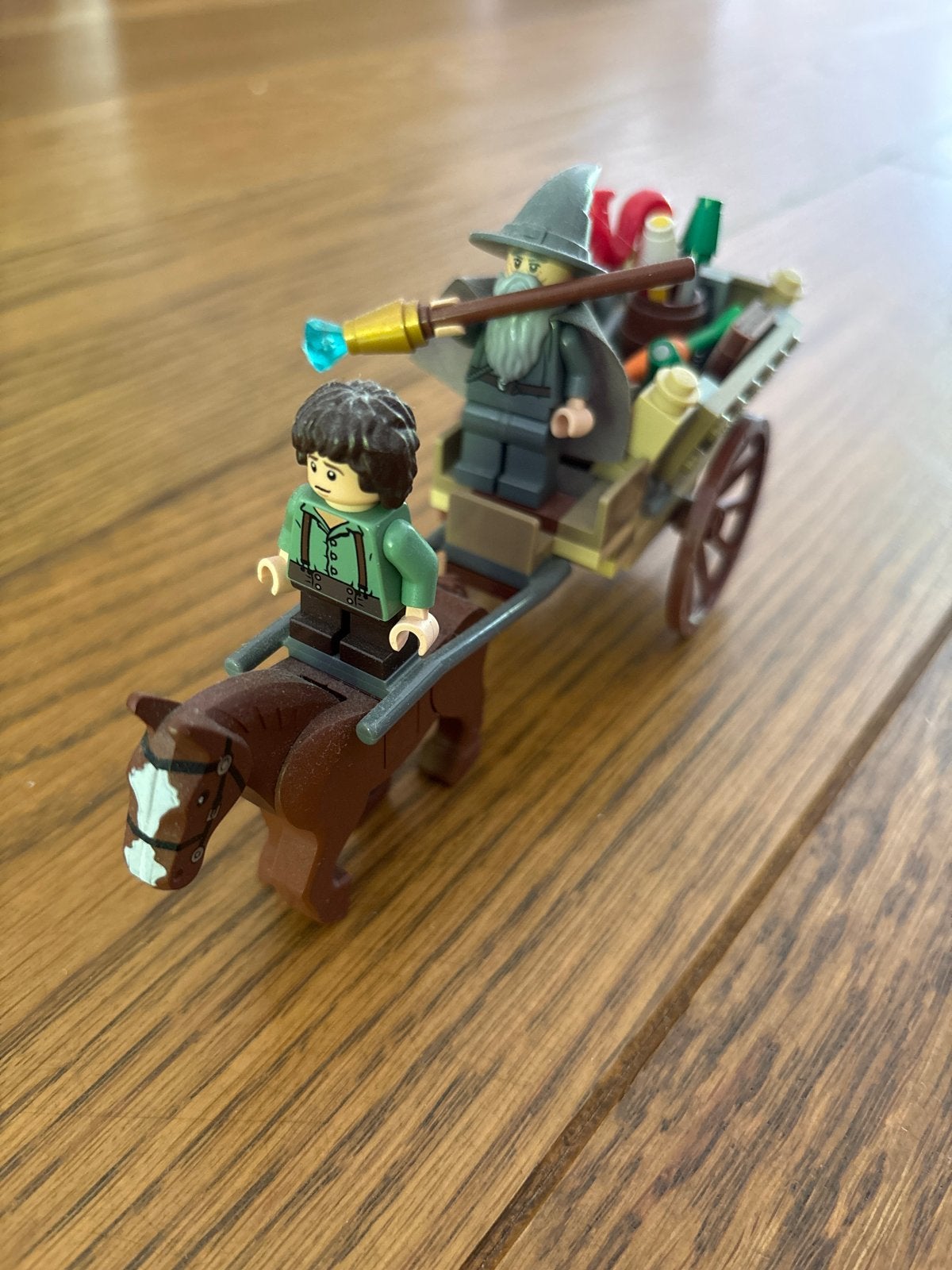 LEGO Lord of the Rings 9469 Gandalf en Frodo, Ophalen of Verzenden, Zo goed als nieuw, Overige merken
