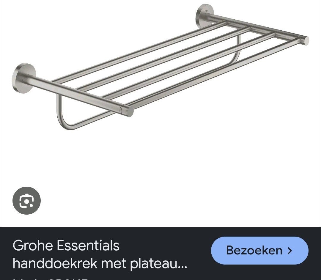 GROHE Essentials handdoekenrek 55 cm, Ophalen of Verzenden