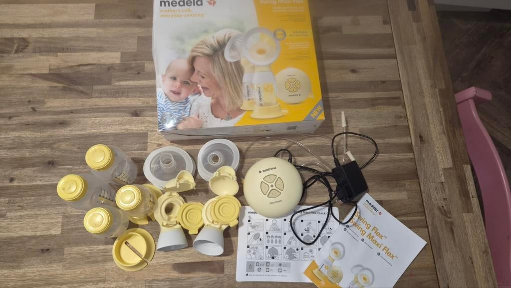 Medela Swing Maxi Flex dubbele  borstkolf, Ophalen