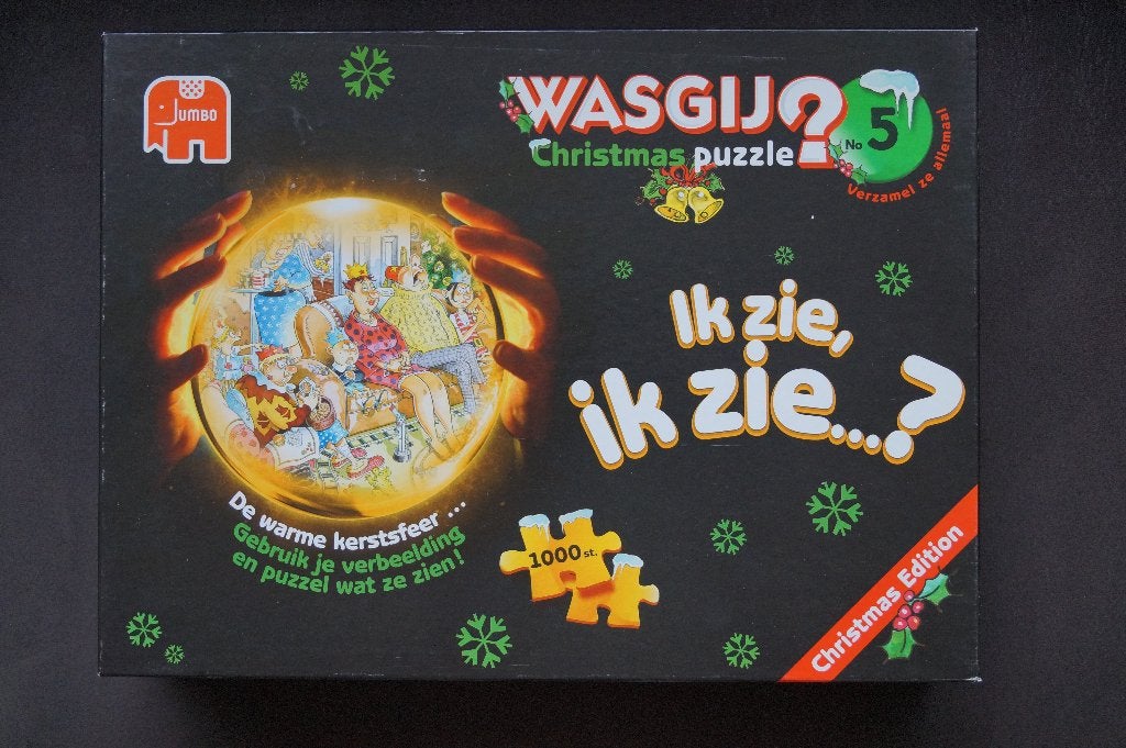 Wasgij Christmas 5 De warme kerstsfeer, Verzenden, 500 t/m 1500 stukjes, Gebruikt, Legpuzzel