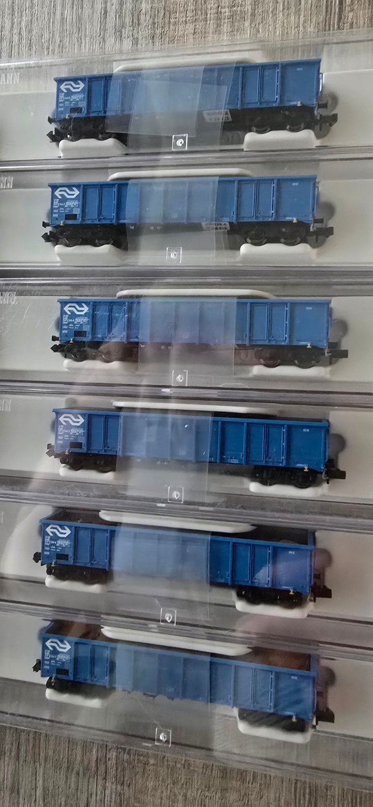 Fleischmann piccolo 830258 set NS Eanos 2 delig nieuw ovp, Gelijkstroom, Fleischmann, Nieuw, Rails