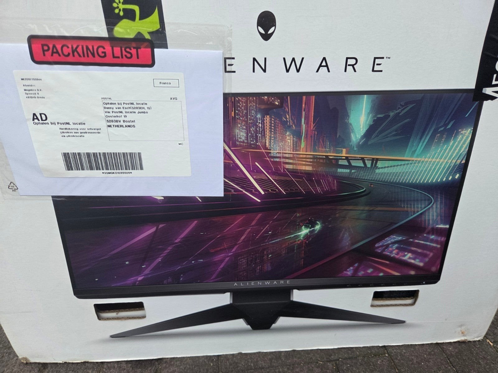 Alienware Gaming Monitor - Werkt Perfect, Ophalen of Verzenden, Gebruikt, Alienware, Gaming