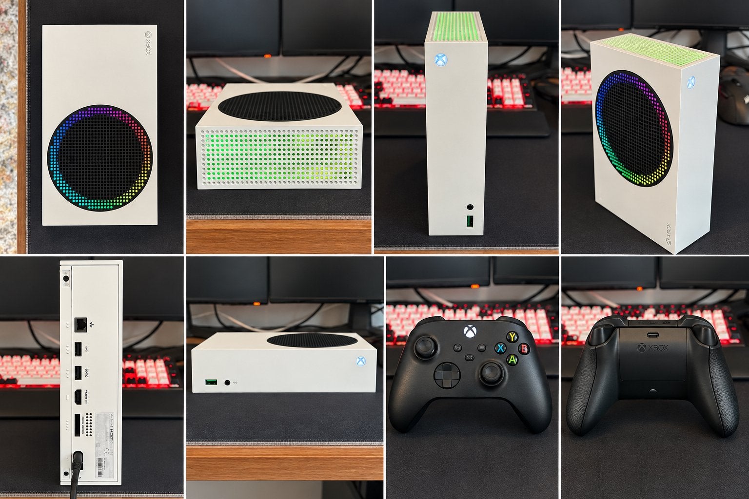 Xbox Series S met RGB-verlichting en controller, Spelcomputers en Games, Ophalen of Verzenden, Zo goed als nieuw, Xbox Series S