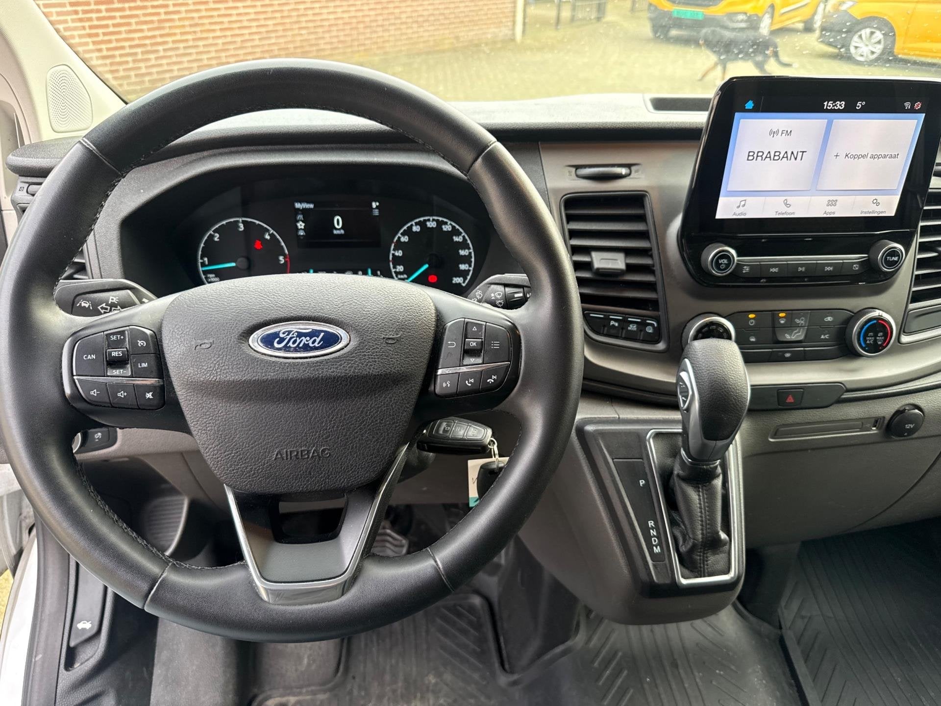 Ford Transit Custom 300 2.0 TDCI L2H1 automaat camera navi 1, Euro 6, 4 cilinders, Origineel Nederlands, Bedrijf