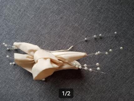 Haaraccessoire bruid, Ophalen of Verzenden, Gedragen, Wit, Accessoires