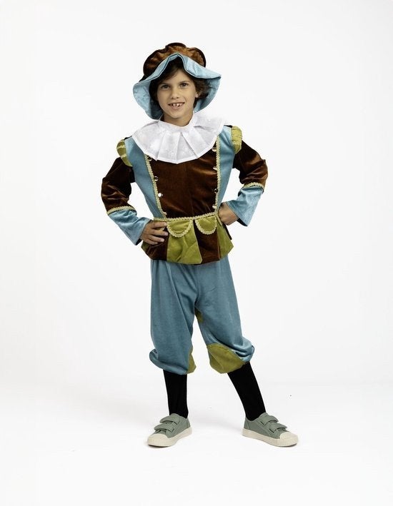 Club van Sinterklaas Piet Fernando pak (nieuwe variant), Ophalen of Verzenden, Zo goed als nieuw, 122 t/m 128, Jongen