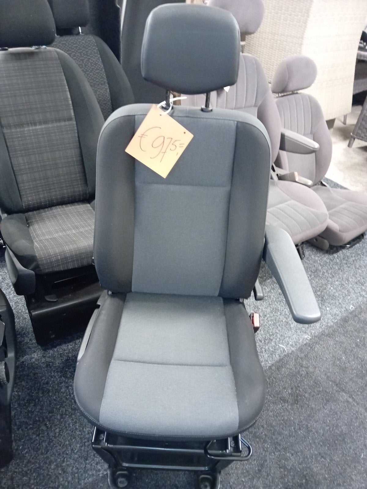 Nieuwe bijrijdersstoel camperstoel Renault Master Opel movan, Ophalen