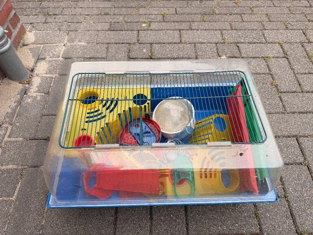 Hamster bak, Dieren en Toebehoren, Knaagdieren en Konijnen | Hokken en Kooien, Kooi, Gebruikt, Minder dan 75 cm, Muis