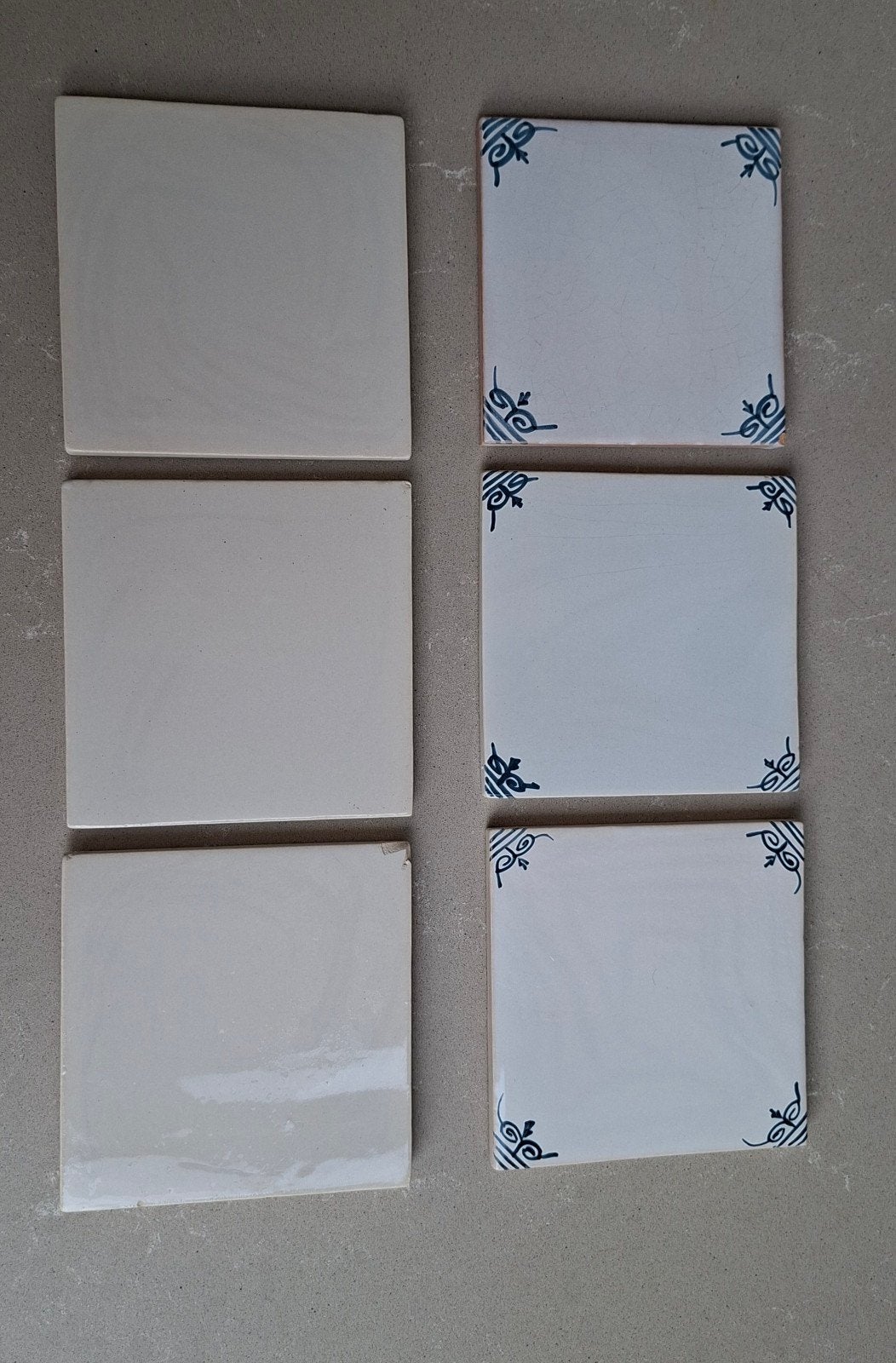 tegels friese witjes, met /zonder hoekdecor, sierrandje, Ophalen
