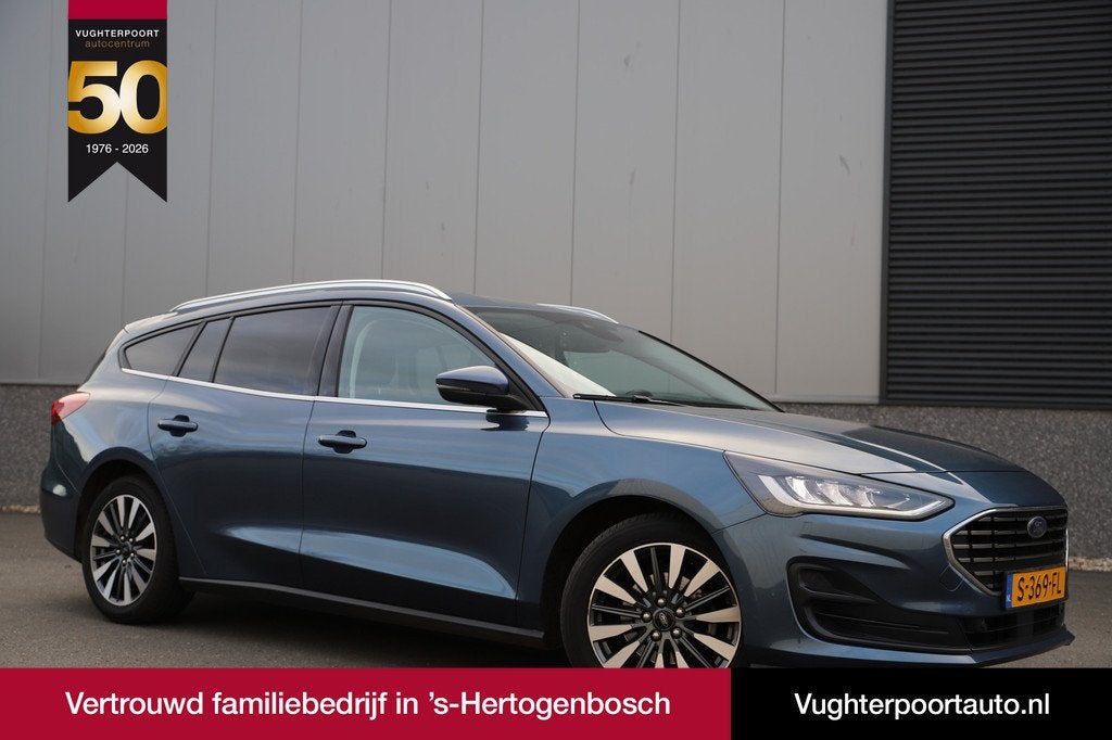 Ford FOCUS Wagon 155pk Hybrid/Titanium-X /B&O/Adaptive/Matri, Auto's, Ford, Gebruikt, Origineel Nederlands, 155 pk, 19 km/l
