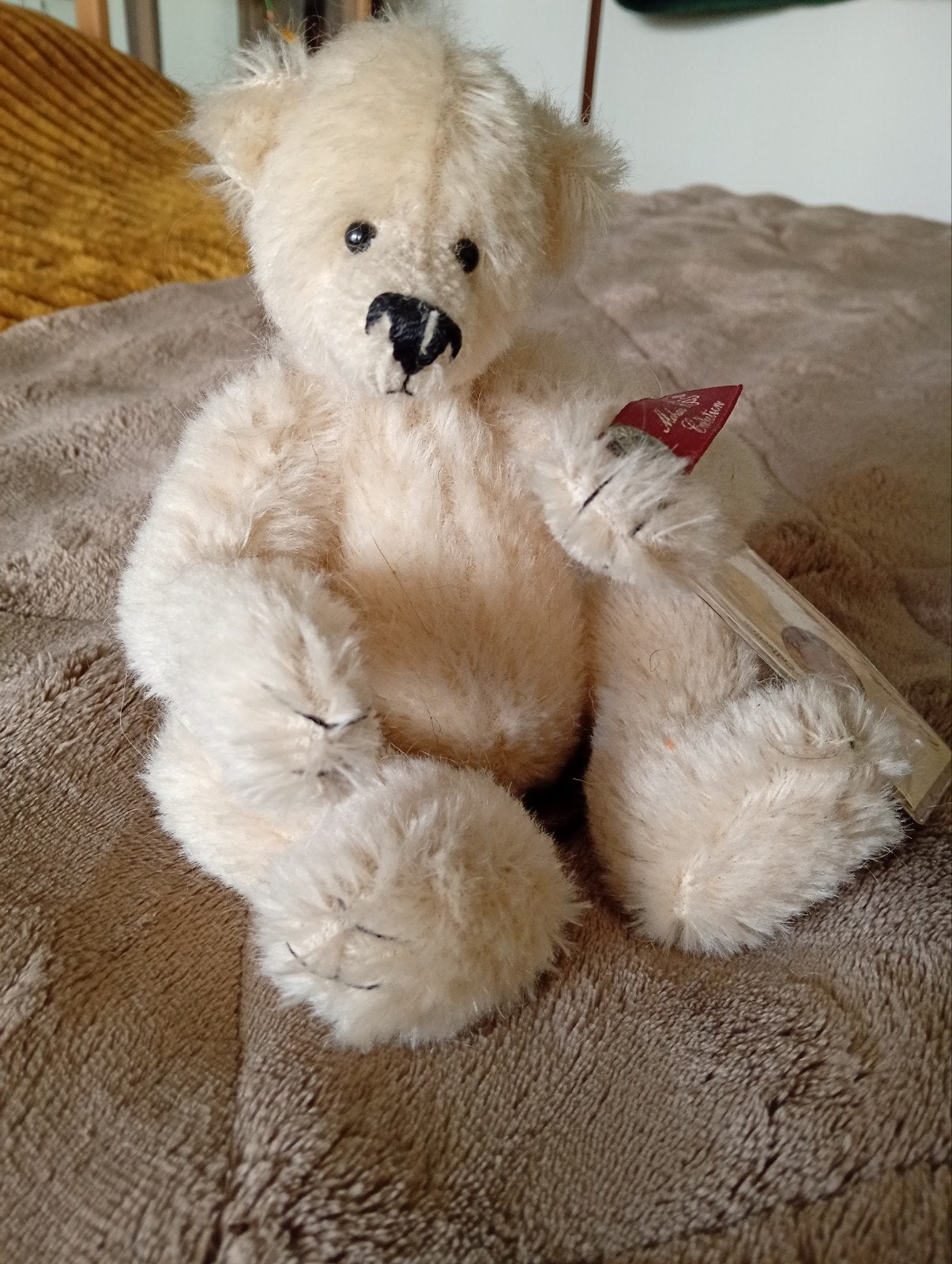 Mohair Russ Bancroft Collection Teddybeer - Zo goed als nieu, Ophalen of Verzenden, Zo goed als nieuw, Overige merken