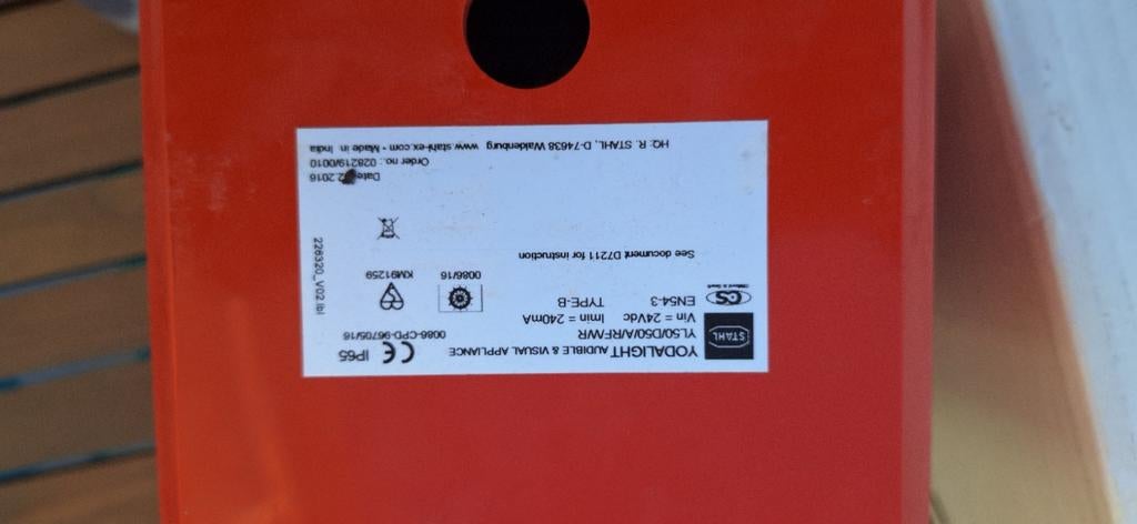 YODALIGHT YL50/D50/A/RF/WR Sirene met flitslicht, Ophalen of Verzenden, Nieuw, Sirene, Overige soorten