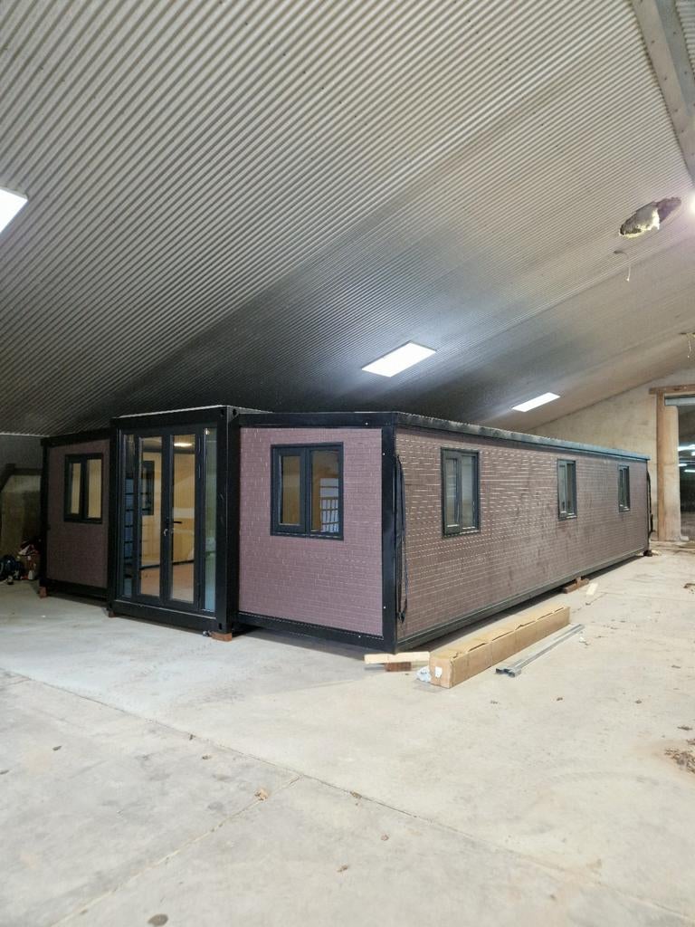 Moderne Uitklapbare Containerwoning - mantelzorgwoning, Ophalen, Nieuw