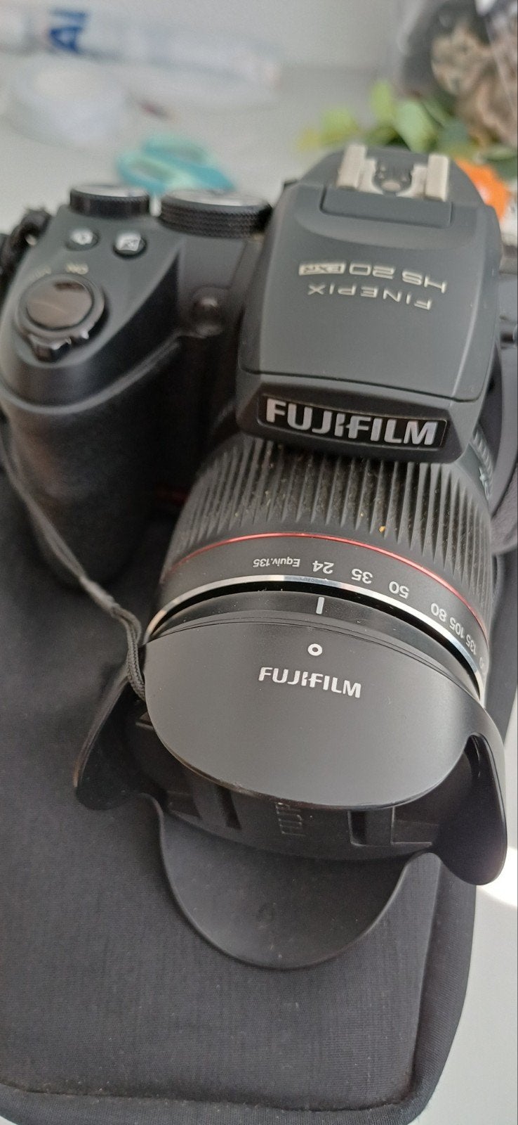 Fujifilm FinePix HS20EXR Digitale Camera met 30x Zoom, Gebruikt, Cameratas, Ophalen of Verzenden, Fujifilm