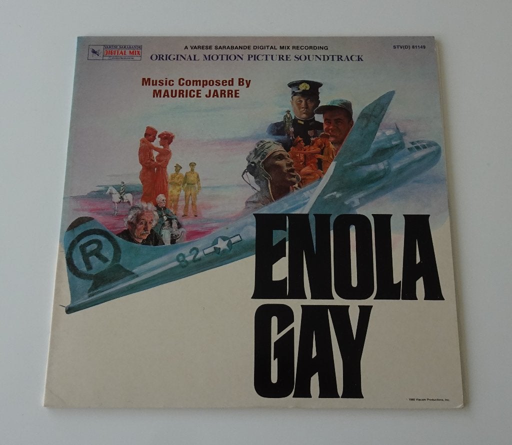 Maurice Jarre - Enola Gay - Original Soundtrack uit 1980, Ophalen, Zo goed als nieuw, 12 inch