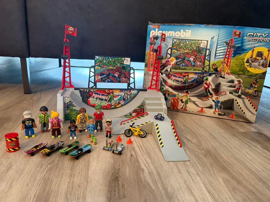 Playmobil City Action 70168 Skatepark, Ophalen of Verzenden, Zo goed als nieuw