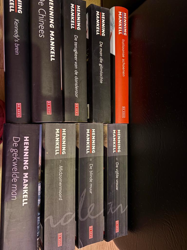Henning Mankell boeken - Wallander serie en meer, Ophalen of Verzenden, Zo goed als nieuw